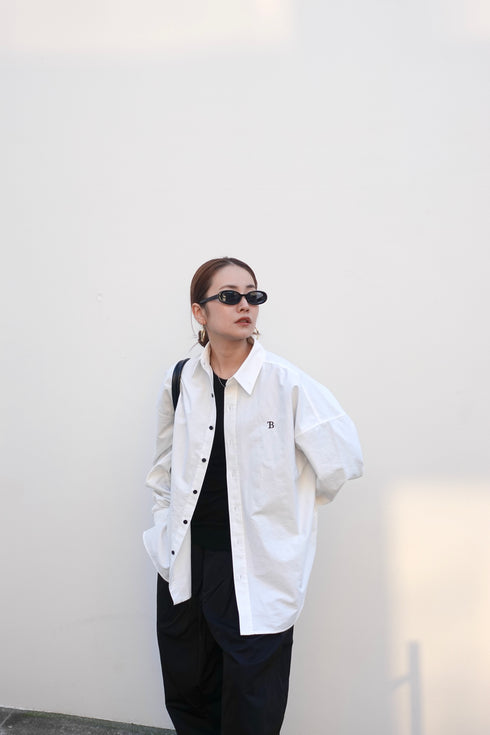 エンブロイダリーBIGシャツ